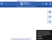 Tablet Screenshot of carpe-concept.com